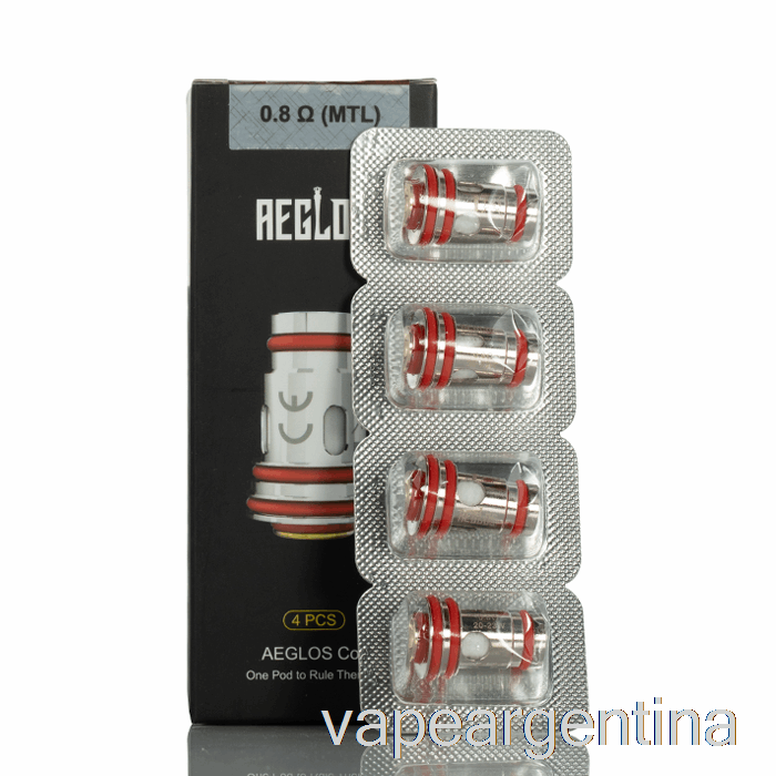 Resistencias De Repuesto Uwell Aeglos 0.8ohm Resistencias Regulares Vape Argentina